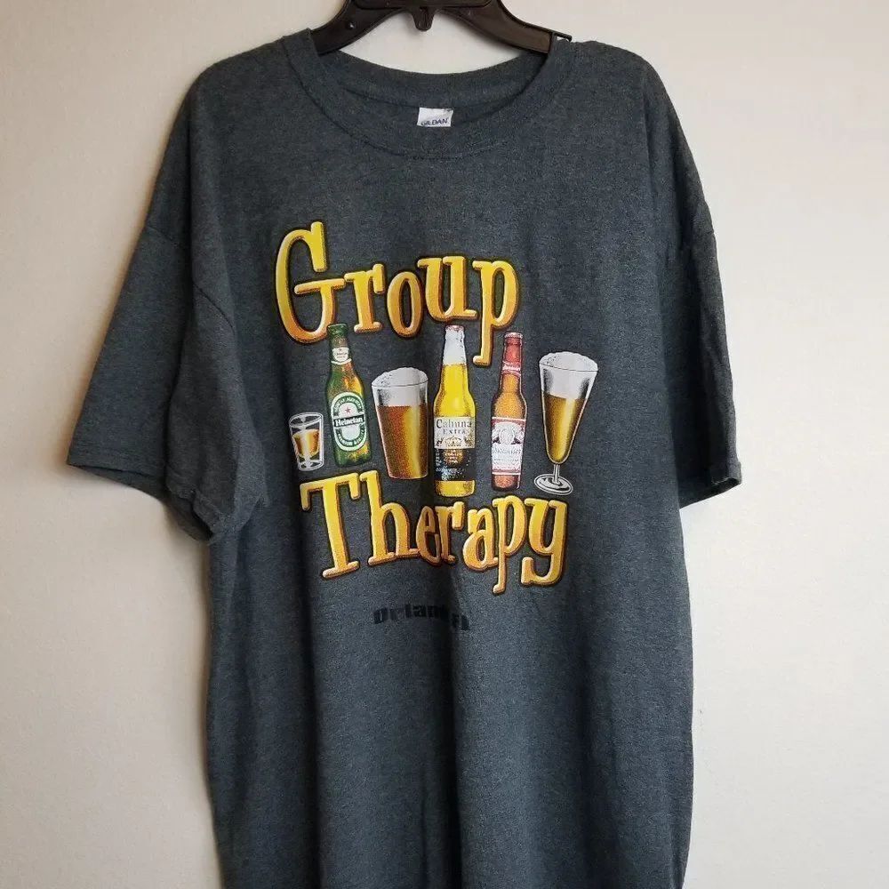 BRAND NEW Group Therapy Wine Beer Drinking  Men's